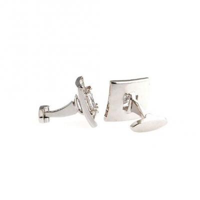 Big Crystal Jubilee Straight Post Whale Backing Cufflinks 1.jpg